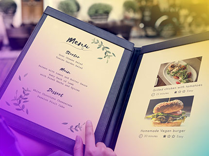 Cardápio (Impresso ou Digital)