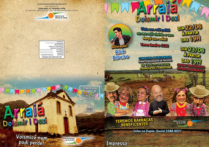 Mala direta Festa Junina